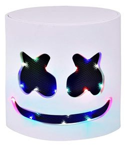 Music Festival Full Head Light Up Masks Halloween LED DJ Mask for Man