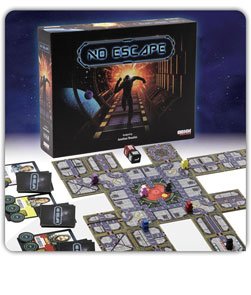 No Escape Board Game - Strategy Board Games for Adults, Family Games, Party Games. Unique Strategic Space Sabotage Traitor Maze Game with Tiles - Fun for Kids, Teenagers, Adults. 2 to 8 Players.