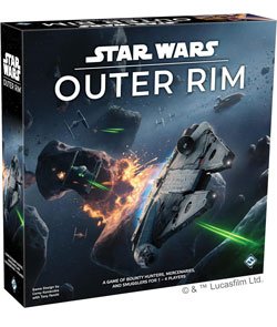 Star Wars Outer Rim Board Game | Strategy Game | Adventure Game for Adults and Teens | Ages 14 and up | 1-4 Players | Average Playtime 3-4 Hours | Made by Fantasy Flight Games