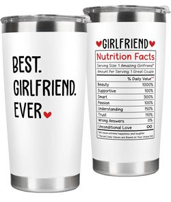 Gifts for Girlfriend - Gifts for Her, Girlfriend Gifts for Women, Couple Gifts - Anniversary, Christmas, Birthday Gifts for Girlfriend - I Love You Gifts for Her, Gift for Girlfriend - 20 Oz Tumbler Girlfriend 2