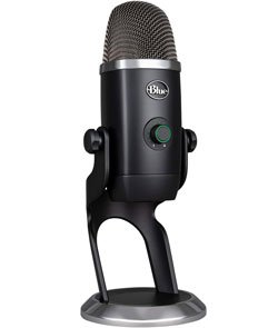 Logitech for Creators Blue Yeti X USB Microphone for Gaming, Streaming, Podcasting, Twitch, YouTube, Discord, Recording for PC and Mac, 4 Polar Patterns, Studio Quality Sound, Plug & Play-Dark Grey