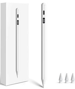 iPencil 2nd Generation, Pencil for iPad with Palm Rejection & Tilt Sensitivity, LED Power Display, Stylus Pen for iPad 6/7/8/9/10, iPad Air 3/4/5, iPad Mini 5/6, iPad Pro 11''/12.9''(2018-2023) White