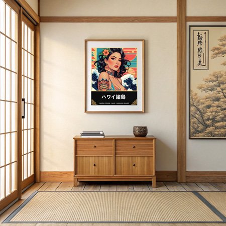 tropical poster vintage collection -tropical travel prints